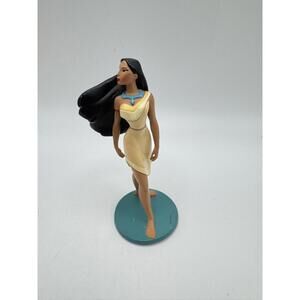 Princess Pocahontas 3" Cake Topper Figurine Pvc Figure Disney Rare Collectible
